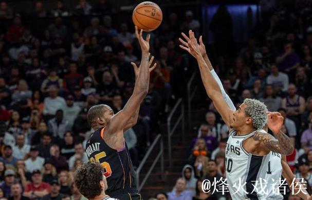 文班亚马42分助马刺击败老鹰 杜兰特37+10太阳不敌步行者